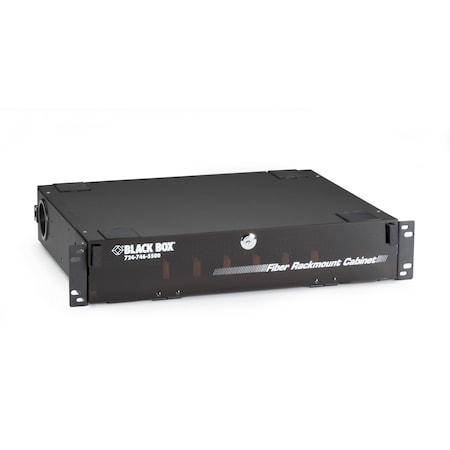 Black Box Fiber Rackmount Cabinet, 6 Adapter Shelf JPM418A-R5